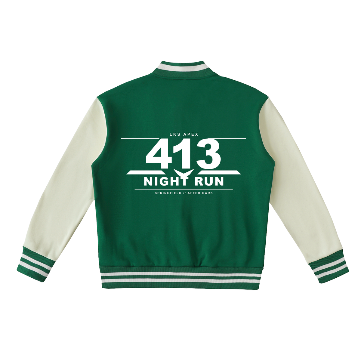 LKS APEX 413 Night Run Varsity Jacket