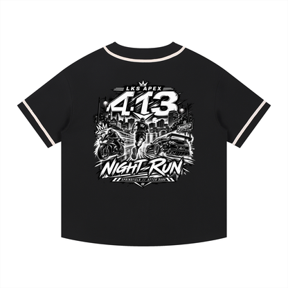 LKS APEX Contrast Piped Button-Up Jersey