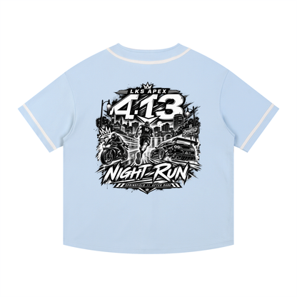 LKS APEX Contrast Piped Button-Up Jersey