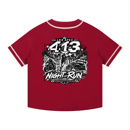 LKS APEX Contrast Piped Button-Up Jersey