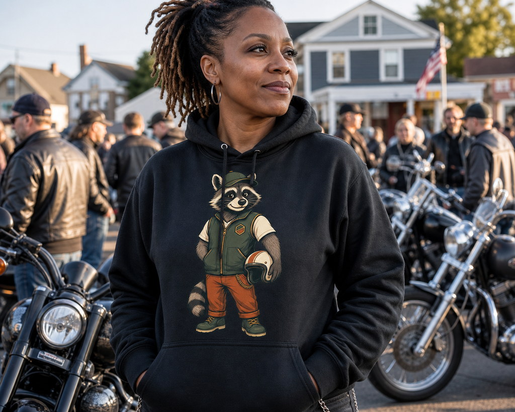 LKS Road Roots Raccoon Premium Hoodie