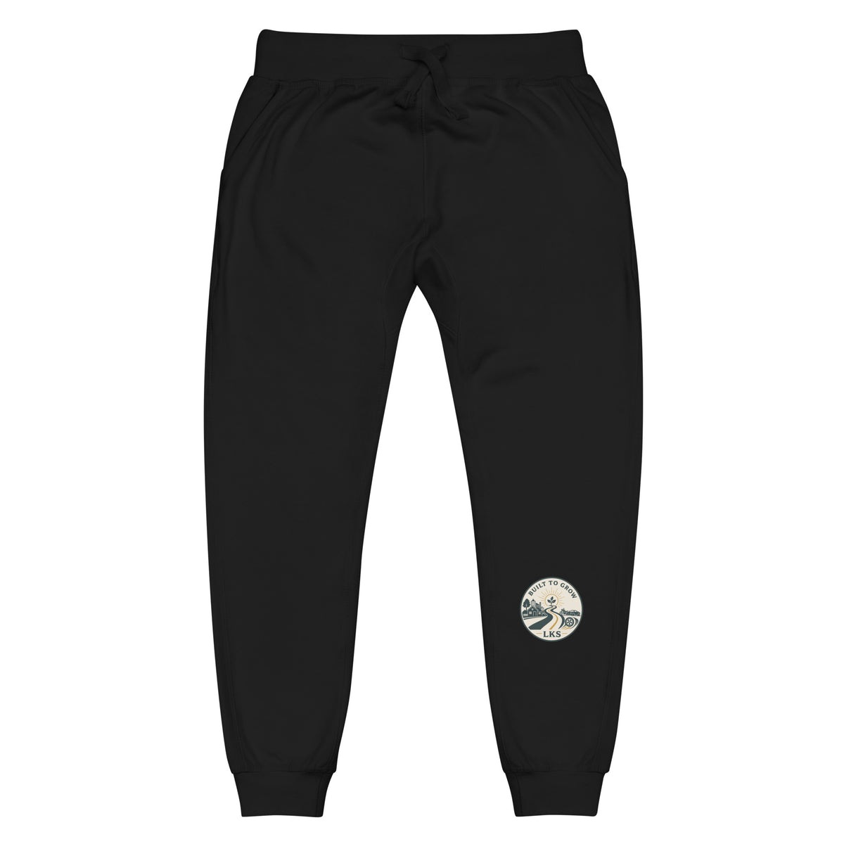 Black Built in the Community Sweatpants — front view